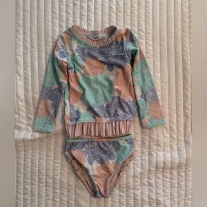 Ruffle Butts two-piece swimsuit size 3T